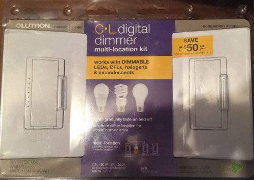 Digital Dimmer Kit MACL-153M-RHW-WH