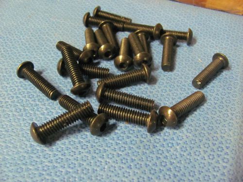 Button head socket hd screws 100 pcs 5/16-18 x 1 1/4 alloy steel for sale