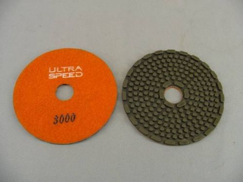 5” Ultra-Speed Wet Diamond Polishing Disc – Velcro Backed - #3000 (#43)