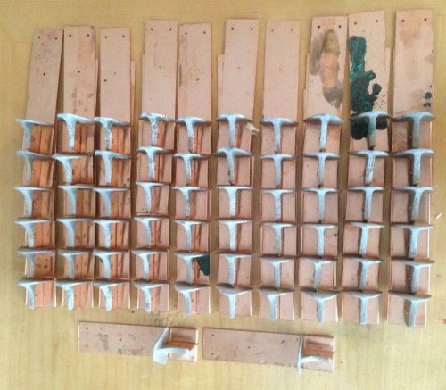 Lot of 62 Mullane 200S-NA Snow Guards Catchers Copper Bronze Berger Slate Roofs