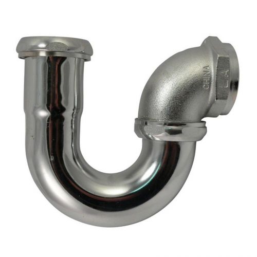 1 1/2&#034; Sink Trap with cast elbow J-Bend