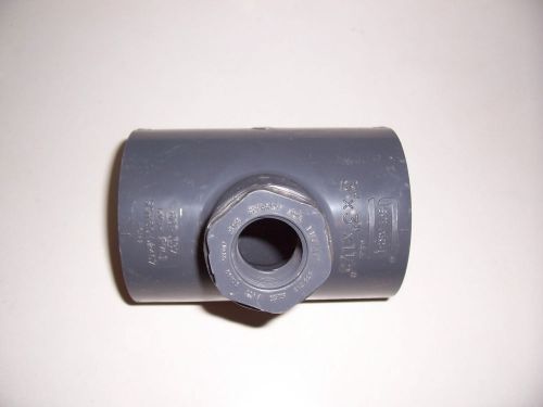 Spears 801-337 reducing tee 3&#034; x 3&#034; x 1 1/2&#034; slip &amp; threaded socket pipe fitting for sale