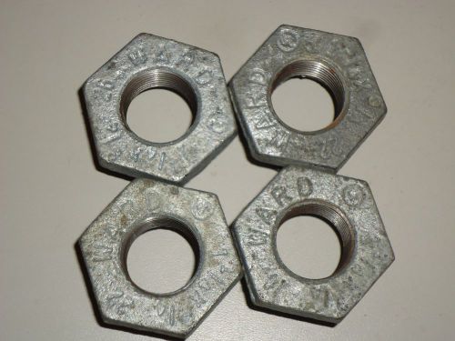 Galvanized bushing 1 1/4&#034; x 3/4  usa/ward one lot is four(4) new old stock for sale