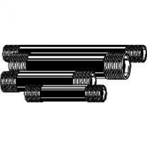 Black nipple 1/2&#034; x 3-1/2&#034; a800-04-034-01 beacon morris steel pipe-black for sale