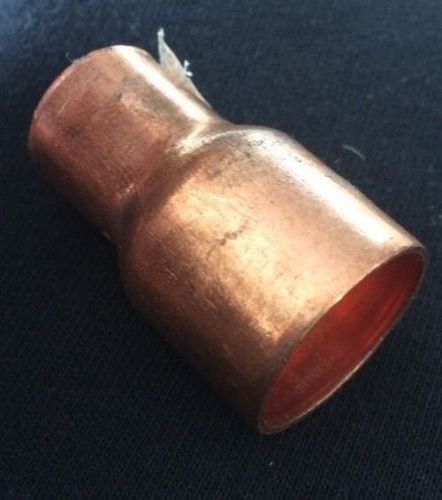 Nibco c600r 3/4x1/2, reducer, 3/4 x 1/2 in, wrot copper for sale