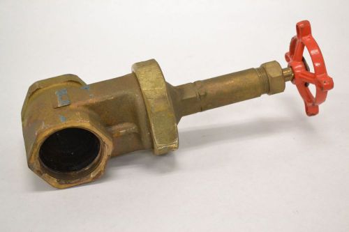 Stockham b-120 300cwp 150 brass threaded 2 in gate valve b265146 for sale