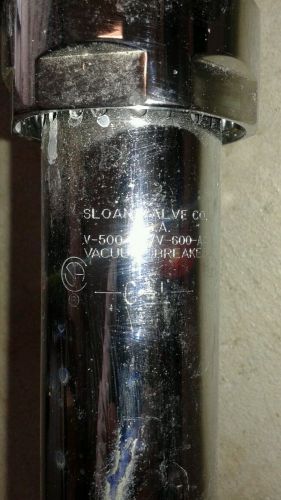 Sloan commercial  flush valve