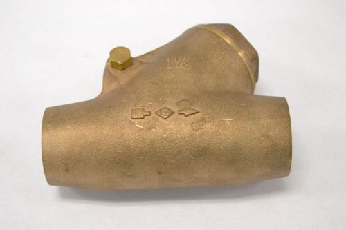 New bronze swing gate 1-1/2 in 200cwp check valve b286592 for sale