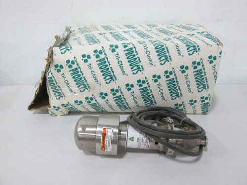 New tri clover 650-10m-27-1/2-c-y-316l stainless fractional 2-way valve d381415 for sale
