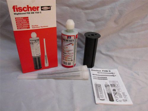 NEW NIB Fischer Highbond FIS HB 150 C Injection Systems Mortar No. 77529