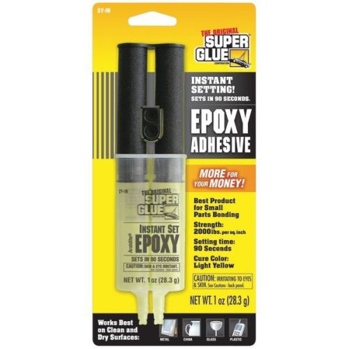 Super glue sy-in48 epoxy syringe (instant set) for sale