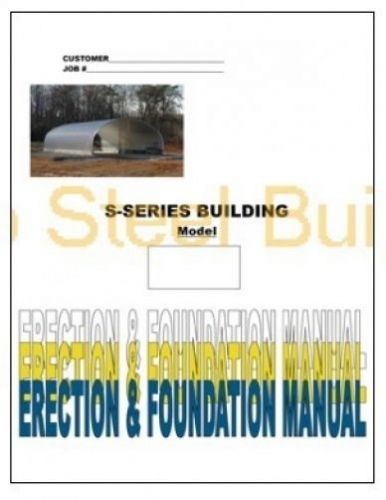 Duro diy &#034;s-style arch steel building kit&#034; metal buildings construction manual for sale