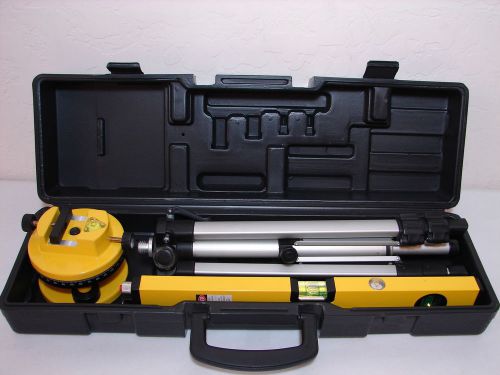 16&#034; laser level with swivel head pittsburg brand w/case for sale