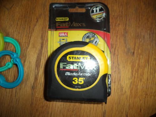 Stanley Fat Max 35&#039; tape measurer