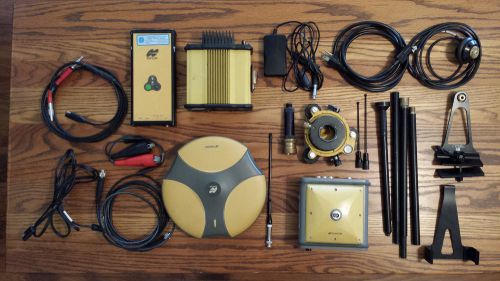 Topcon Legacy GPS Base &amp; Rover Kit, Used Good Condition