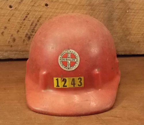 Vintage Duraloy Company, Scottdale, Pa. Helmet/Hard Hat