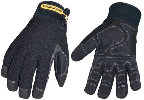 Waterproof windproof  winter plus protective warm durable glove, large, black for sale