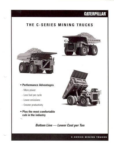 Equipment Brochure - Caterpillar - 793C et al - Mining Dump Trucks (E1756)