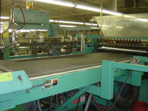 Crathern #lc-115 semi-automatic flat board laminator &amp; squeeze station for sale