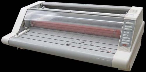 Gbc ultima 65 heatseal 27&#034; heavy duty hot roll laminator laminating machine #3 for sale