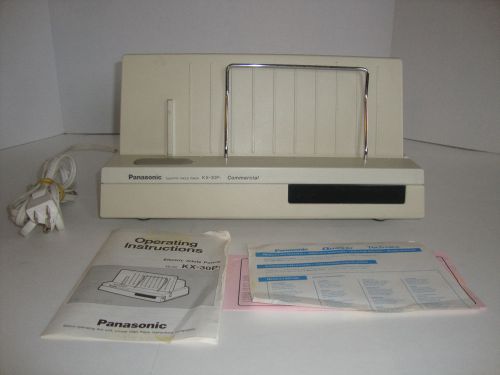 Panasonic Electric 3 Hole Punch Commercial KX-30P1 Paper Office School Business