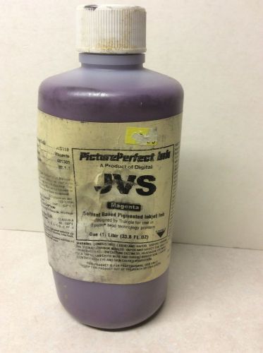 PicturePerfect Ink JVS Solvent Based Pigmented Inkjet Ink-Magenta -1 Liter (6)