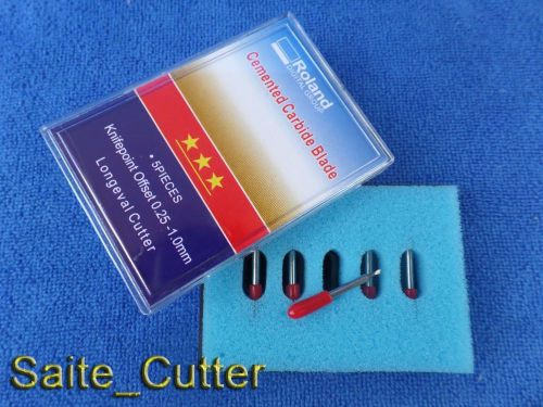 New 5 pcs 45 Degree Roland GCC Signpal Liyu Blades Cutting Plotter Vinyl Cutter