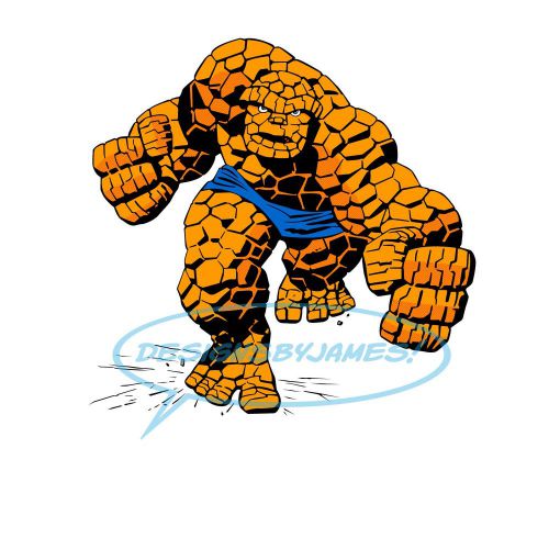 The Thing Fantastic Four  Vector Art