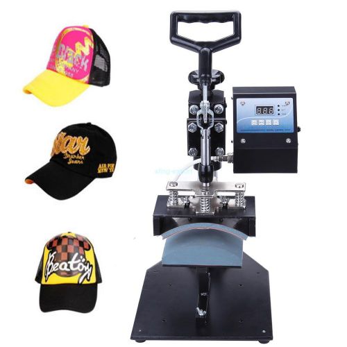 3x5.5&#034; digital swing arm hat / ball cap heat transfer press sublimation machine for sale