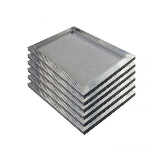 6 pcs Tension Blank Screen Printing Aluminum Frame 10.5&#034;x15&#034; Pre-stretched Plate