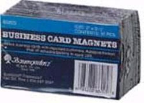 Baumgarten&#039;s Business Card Holder Magnetic 2&#039;&#039; x 3-1/5&#039;&#039; 50 Count