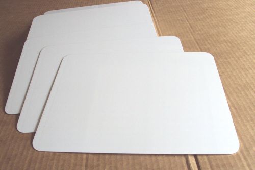 10 pcs.032 8&#034; x 12&#034; white dye sublimation aluminum sign blanks w/ 3/4&#034; rc for sale