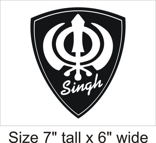 Onkar Om Aum Sikh Religious Car Vinyl Sticker Decal Decor Removable Product