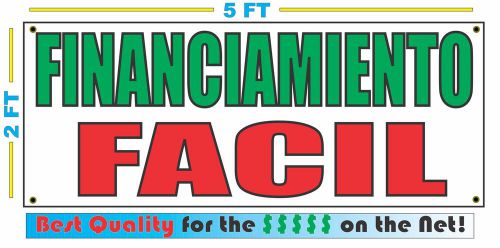 FINANCIAMIENTO FACIL Banner Sign NEW XXL Size Best Quality for the $$$ CAR LOT