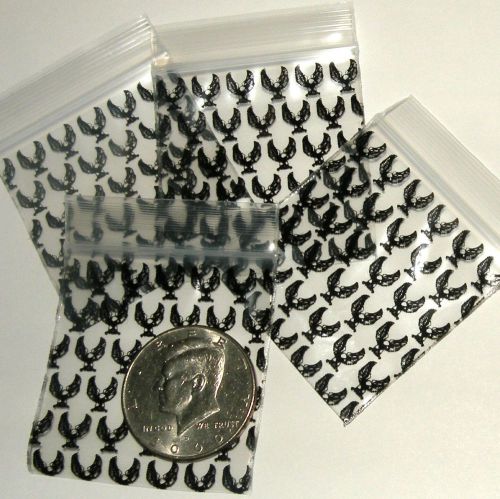 200 Black Eagles Baggies 2 x 2 in. Apple mini ziplock bags 2020