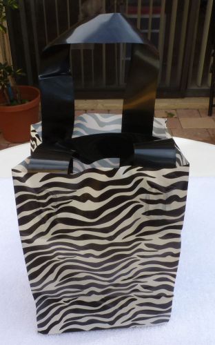 Clear Frosted Zebra Bags Style