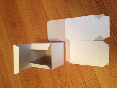 5 White 4x4x4&#034; Gift Boxes, In packs of 5 OR ANY AMT - see description