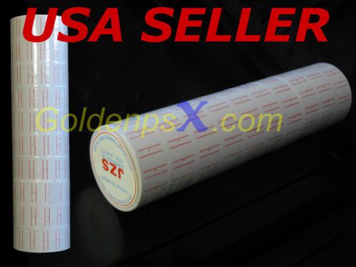 2 tubes - 9000  Labels For MX-5500 Price Label Gun