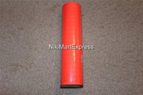 10 Roll X 500 Tag labels Refill for MX-5500 One line Price Gun Orange