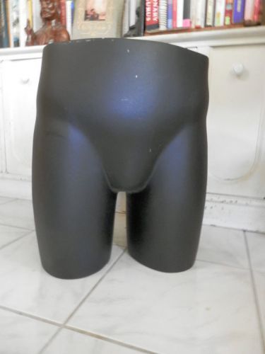 Male Mannequin Underwear Model Black Table Top Display Sculpture retail display