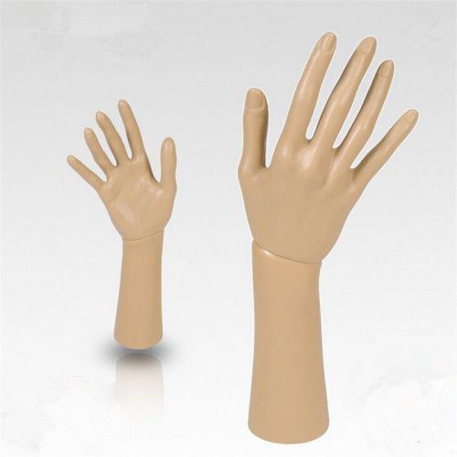 Durable mannequin hand display jewelry bracelet necklace ring glove stand holder for sale