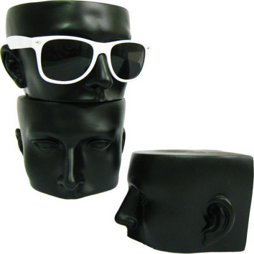 MN-510 1 PIECE Black Half Face Sunglasses/Eyeglasses Display Head