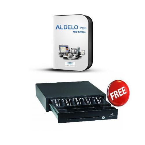 Aldelo pro 2013 for restaurants pos software - pro version w/ free cash drawer! for sale