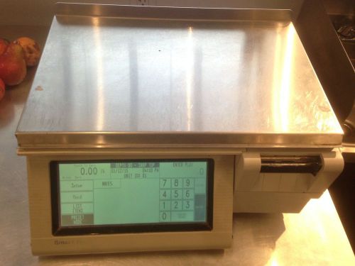 Mettler toledo 8461 deli supermarket scale w/ printer  30lb capacity touchscreen for sale