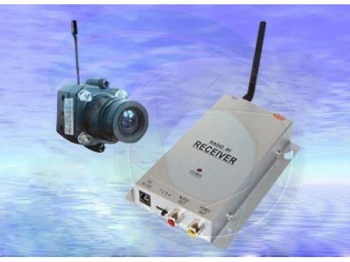 Wireless 2.4 ghz small 4 led vision color spy security camera receiver for sale