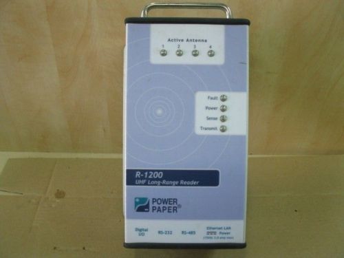 Power paper r-1200 uhf long range reader for sale