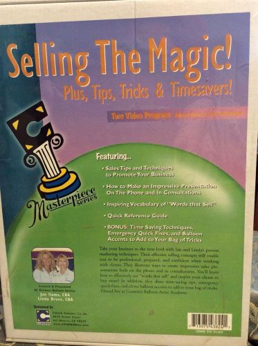 Selling the Magic! For Balloon Professionals