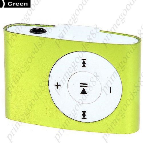 Plastic Olive Clip MP3 Player TF Slot M Free Shipping Hot Item Save China Green