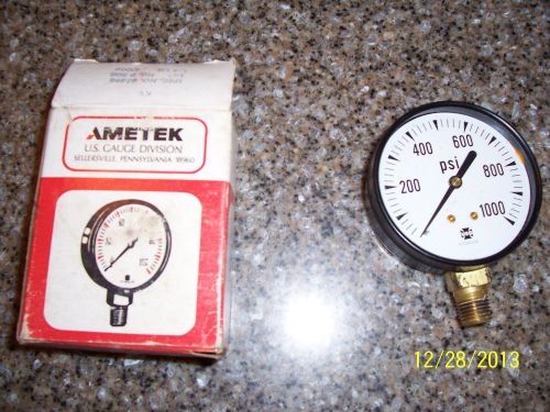 AMETEK - 0 -  1,000 psi guage