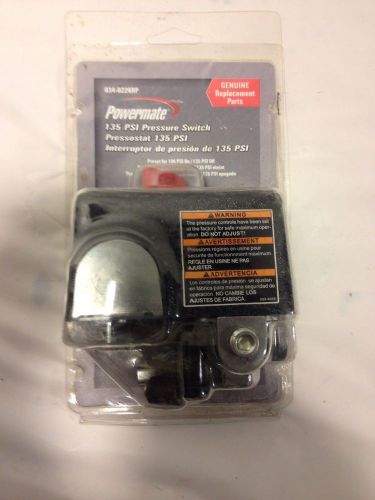 Air Compressor Pressure Switch Power Powermate 135 PSI On/off